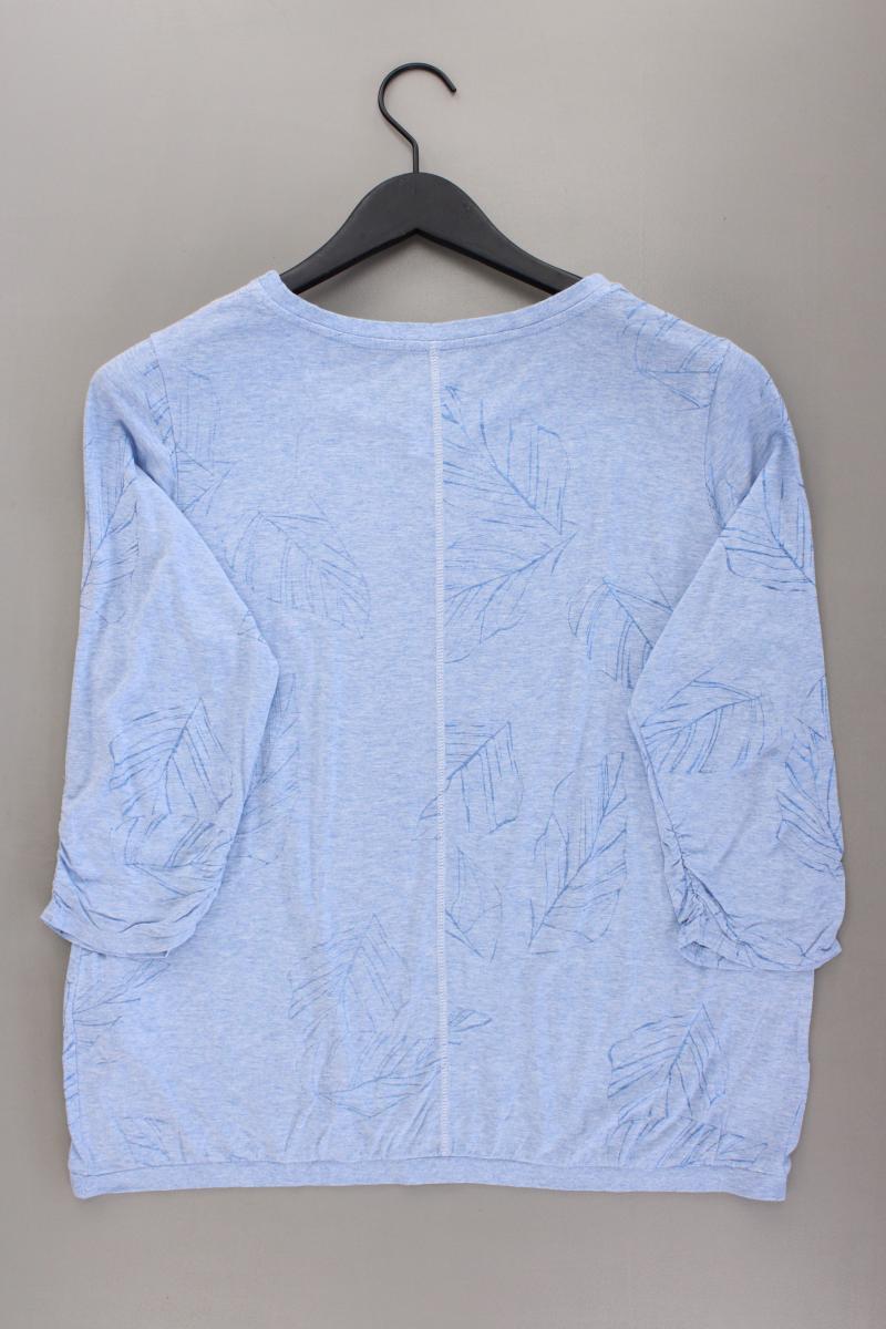 Cecil Oversize-Shirt Gr. L 3/4 Ärmel blau aus Viskose