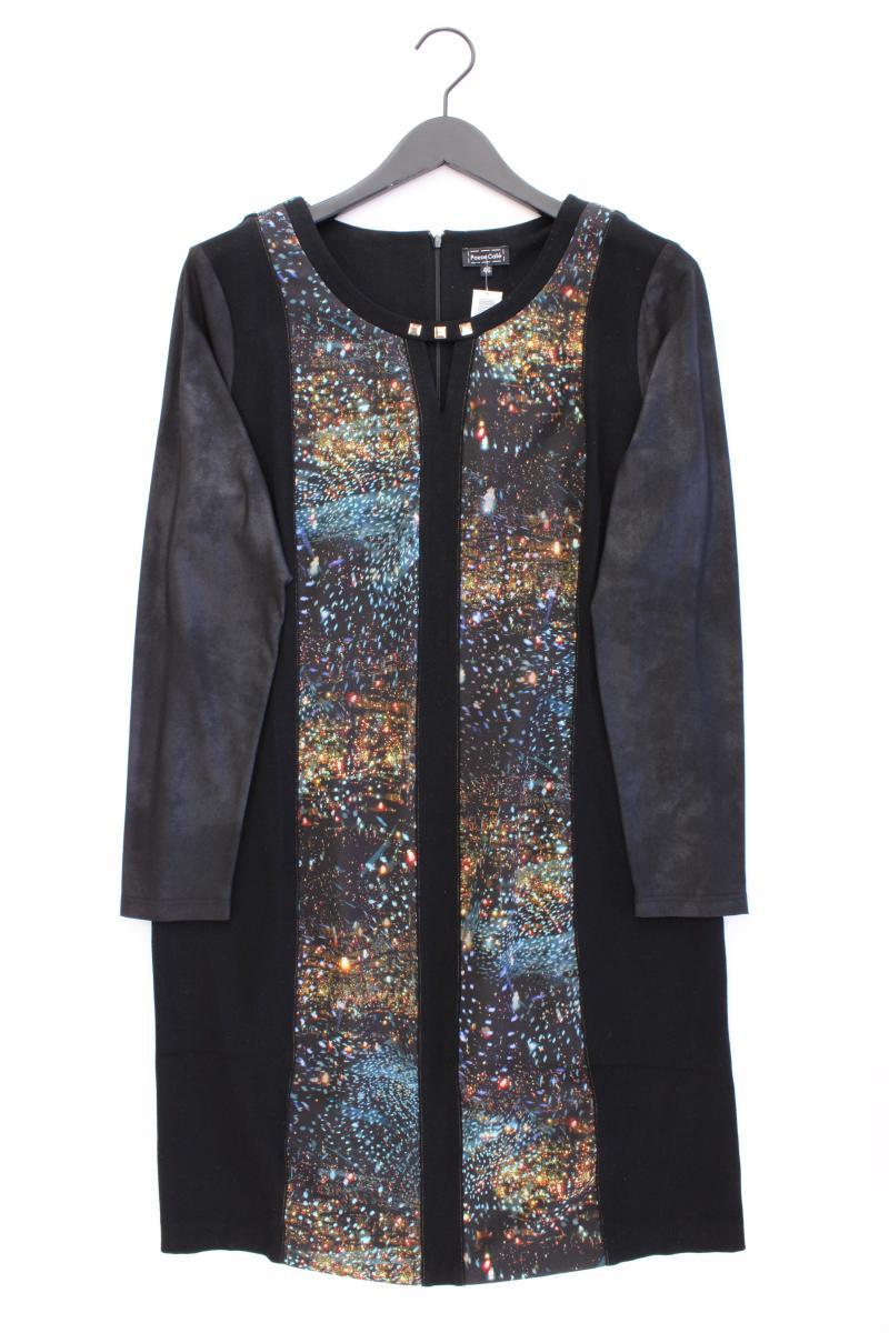 Pause Cafe Langarmkleid Gr. 46 schwarz aus Viskose