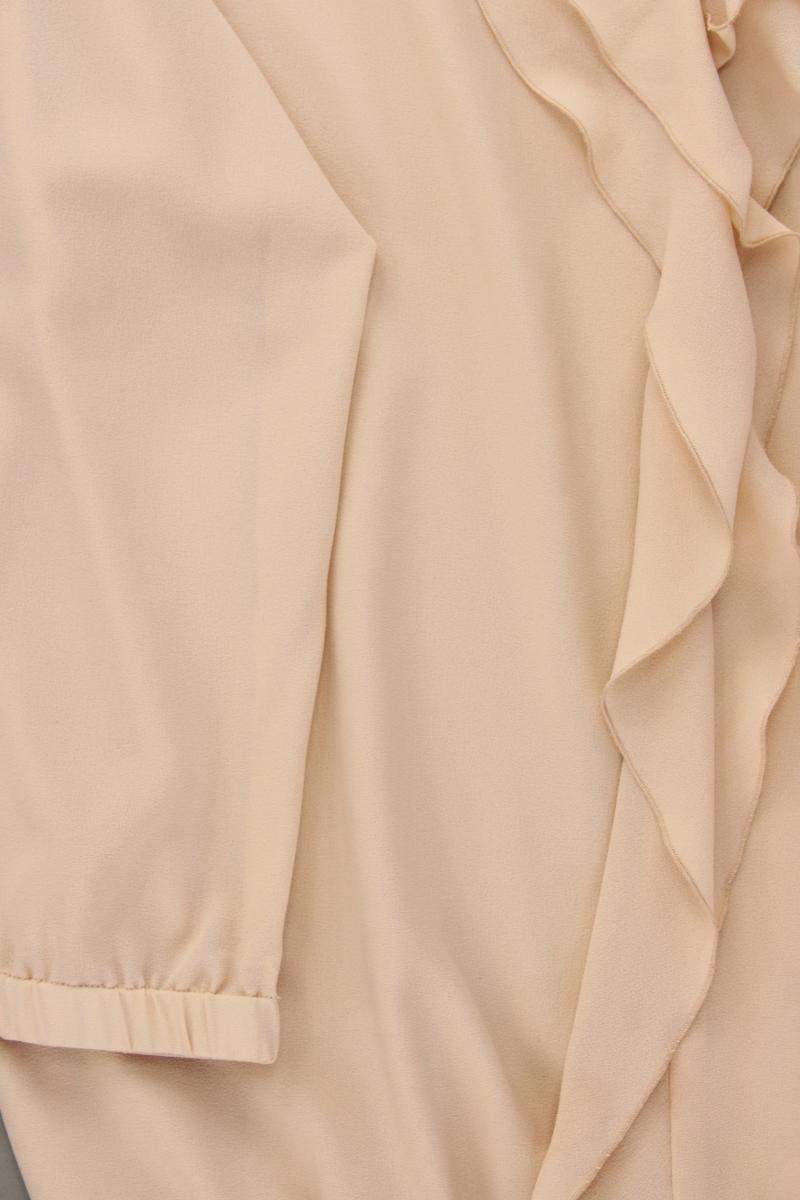 Giovane Bluse Gr. 42 neuwertig 3/4 Ärmel creme aus Polyester