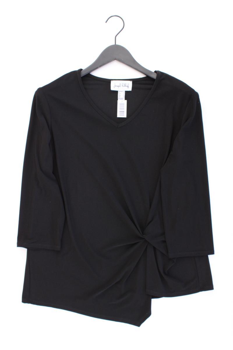 Joseph Ribkoff Shirt mit V-Ausschnitt Gr. 44 3/4 Ärmel schwarz