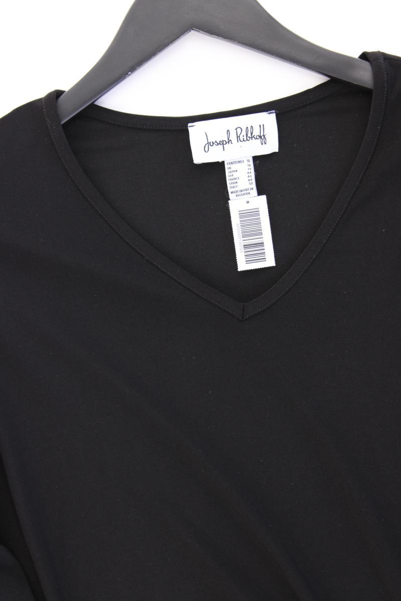 Joseph Ribkoff Shirt mit V-Ausschnitt Gr. 44 3/4 Ärmel schwarz