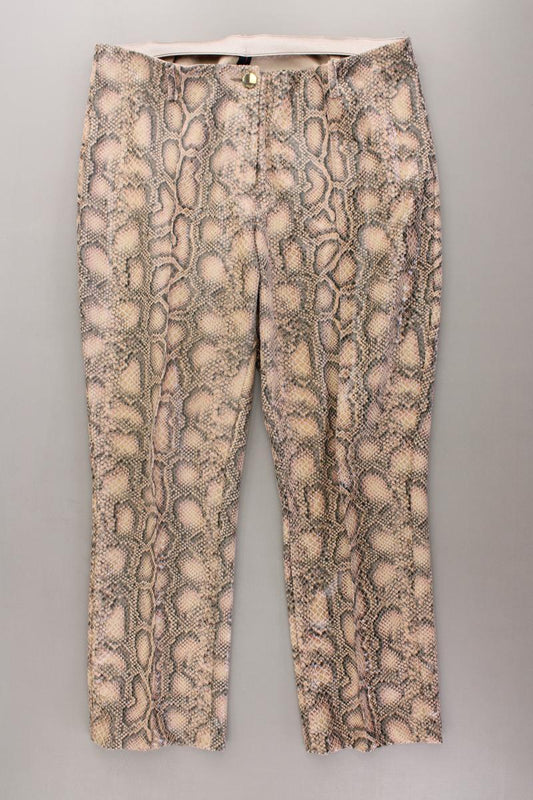 Marc Cain 7/8 Hose Gr. 42 mit Tierdruck creme aus Polyester
