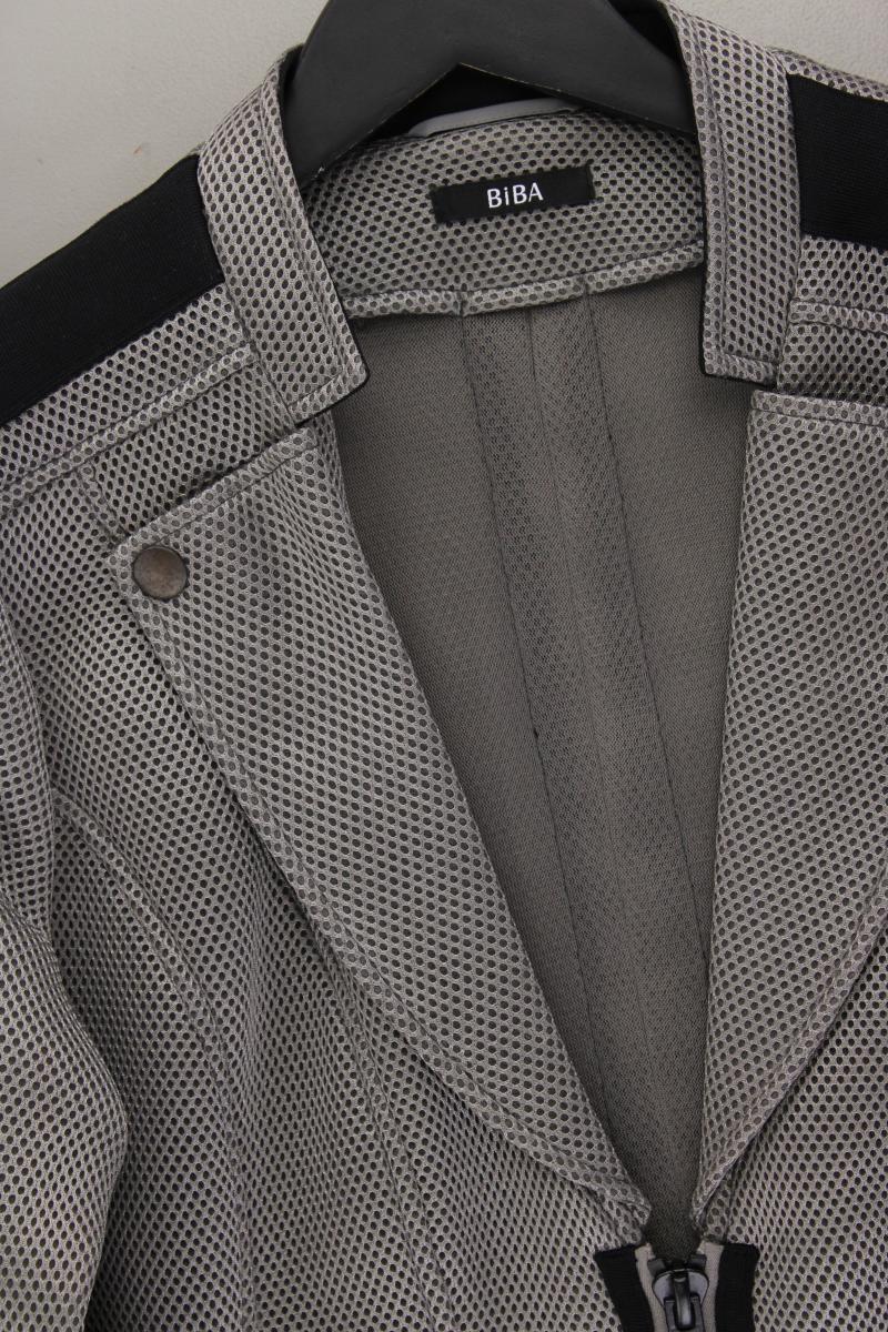 Biba Classic Blazer Gr. 44 neuwertig grau aus Polyester