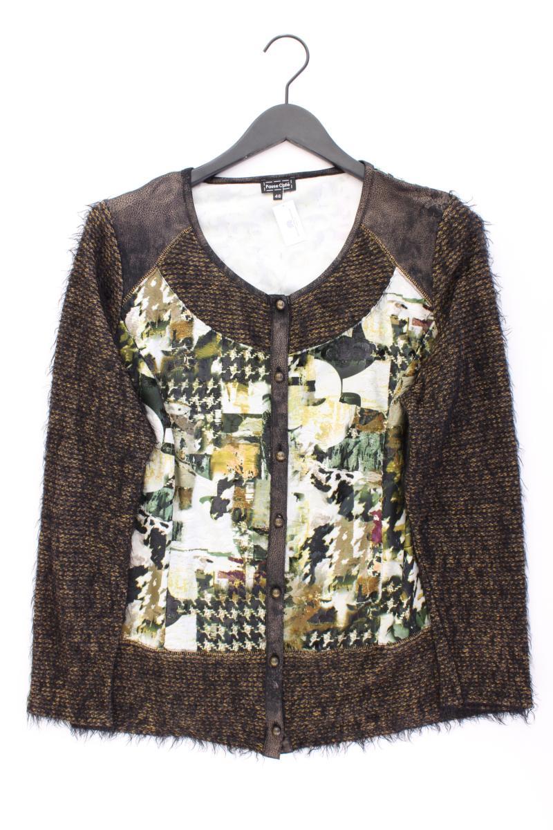 Pause Cafe Classic Cardigan Gr. 46 Langarm mehrfarbig aus Polyester