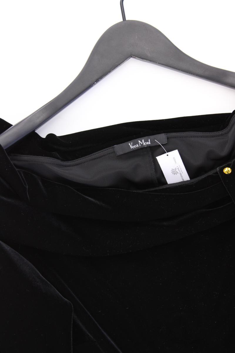 Vera Mont Classic Shirt Gr. 44 3/4 Ärmel mit Carmen-Ausschnitt schwarz