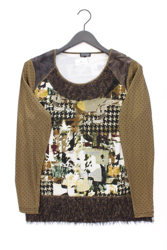 Pause Cafe Longsleeve-Shirt Gr. 46 Langarm mehrfarbig aus Polyester