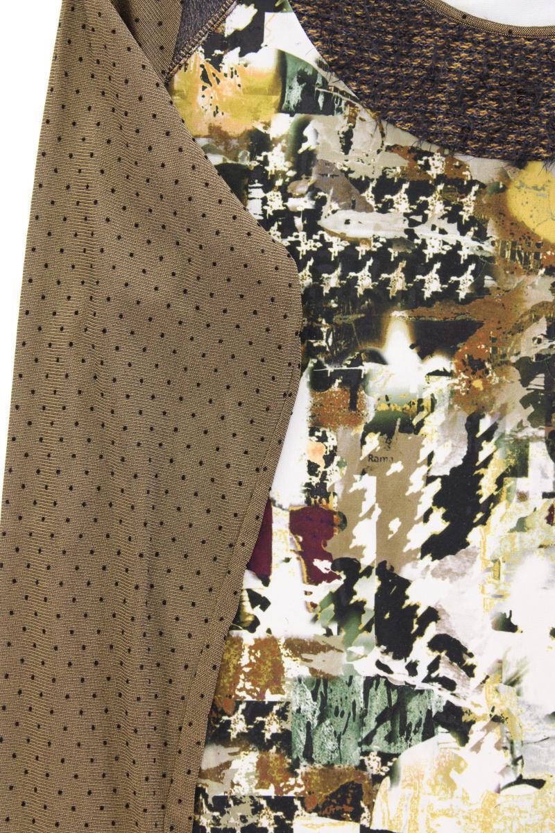 Pause Cafe Longsleeve-Shirt Gr. 46 Langarm mehrfarbig aus Polyester