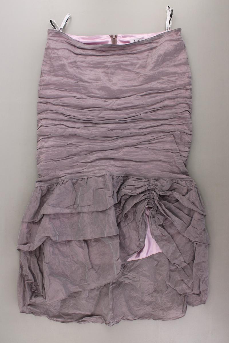 Vera Mont Maxirock Gr. 44 lila aus Metallfaser