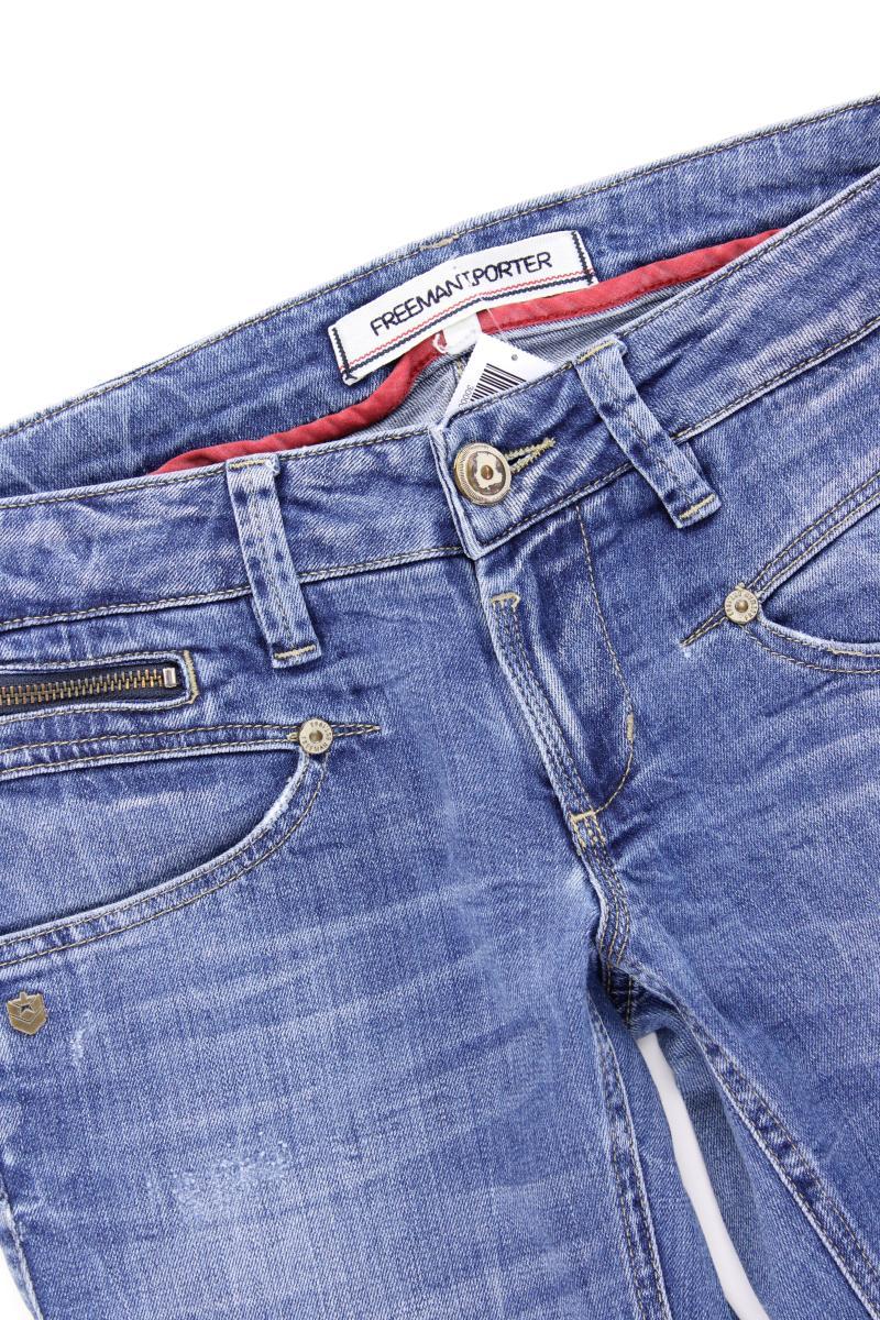 Freeman T. Porter Straight Jeans Gr. W30/L34 blau aus Baumwolle