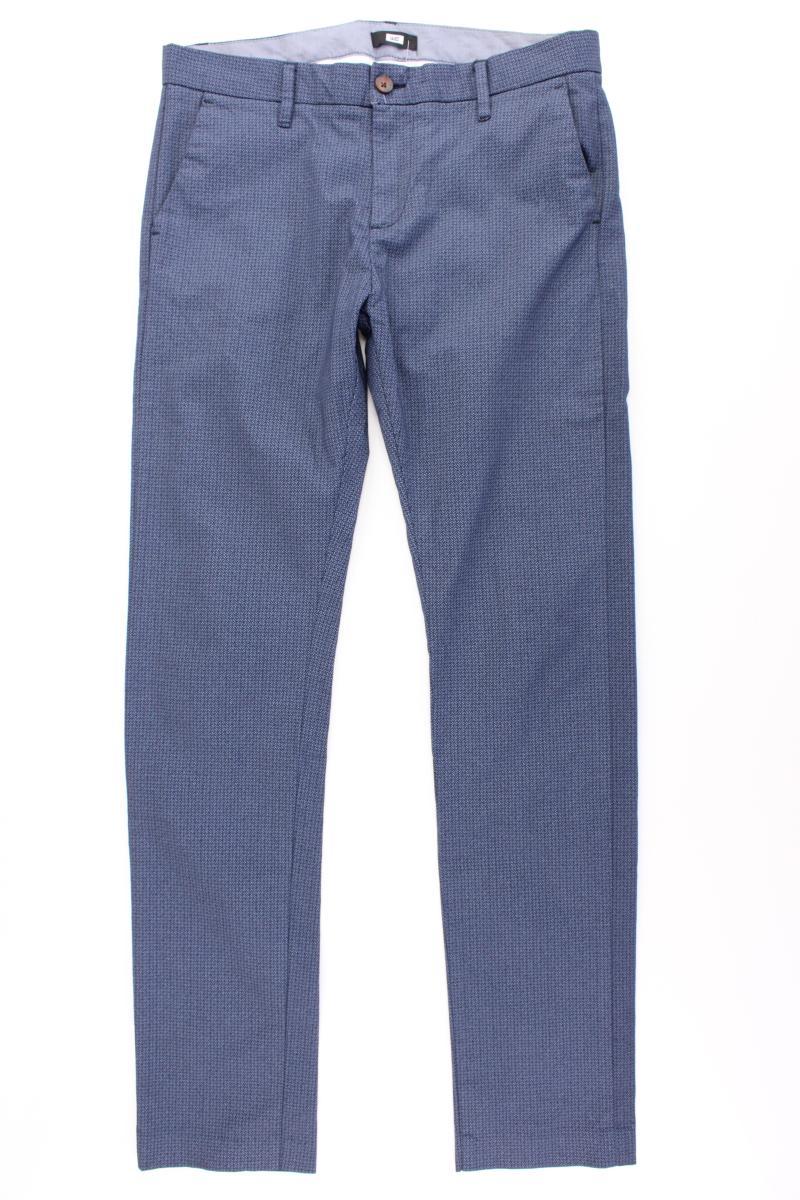 WE Fashion Chinohose für Herren Gr. W32/L34 blau