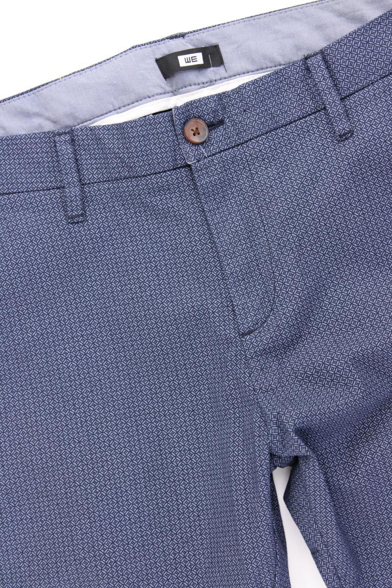 WE Fashion Chinohose für Herren Gr. W32/L34 blau