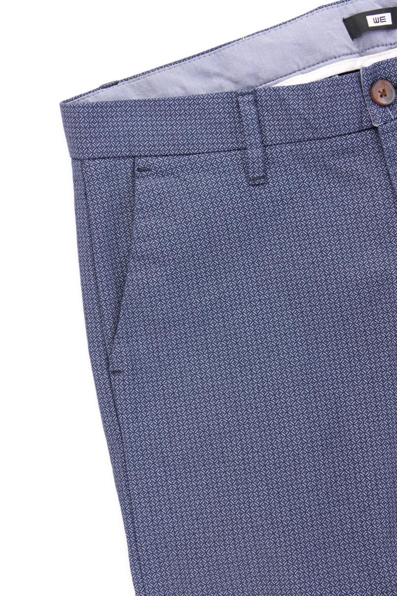 WE Fashion Chinohose für Herren Gr. W32/L34 blau