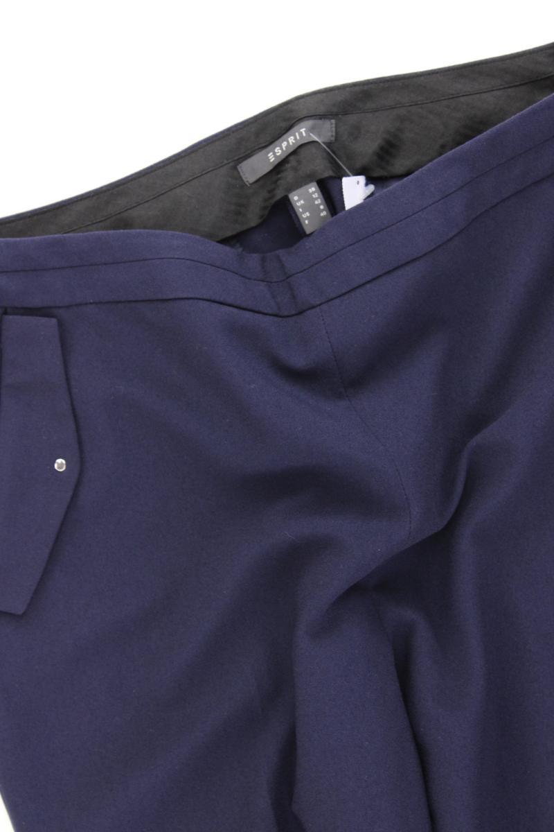 Esprit Stoffhose Gr. 38 blau aus Polyester