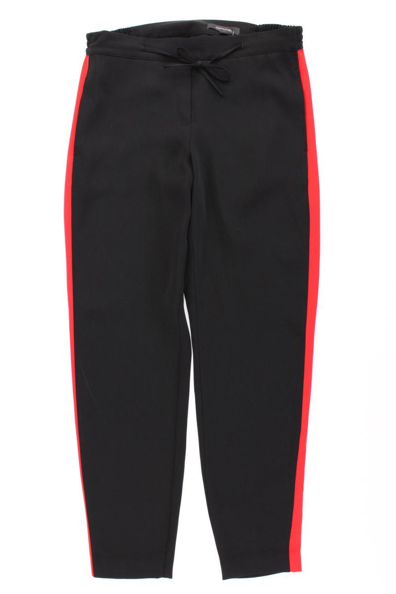 comma, Stoffhose Gr. 38 neuwertig schwarz aus Polyester