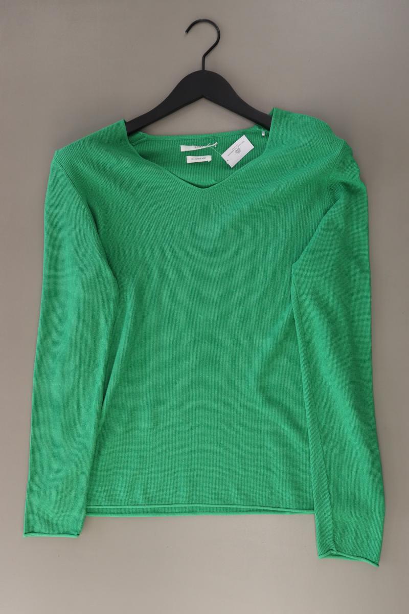 Brax Feinstrickpullover Gr. 40 grün aus Viskose