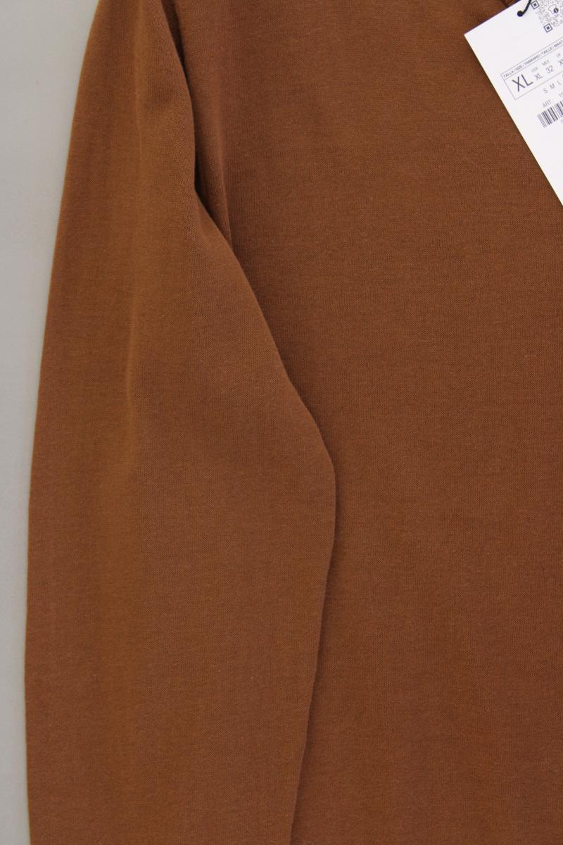 Zara Feinstrickpullover Gr. XL neu mit Etikett Neupreis: 29,95€! braun