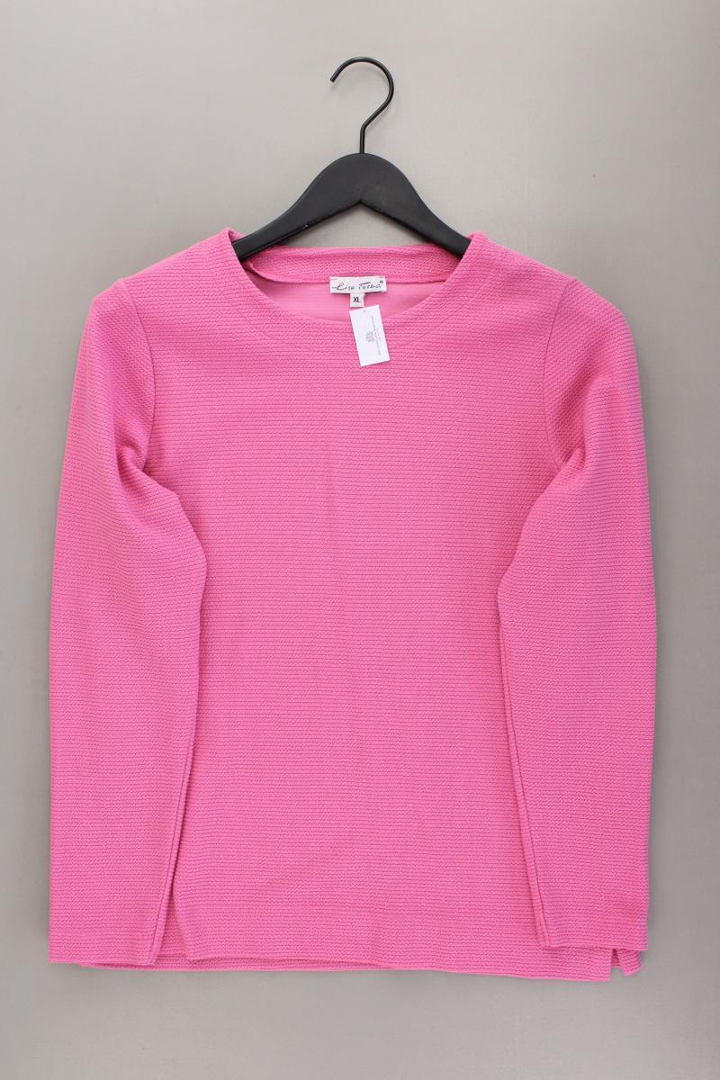 Lisa Tossa Feinstrickpullover Gr. XL pink aus Polyester