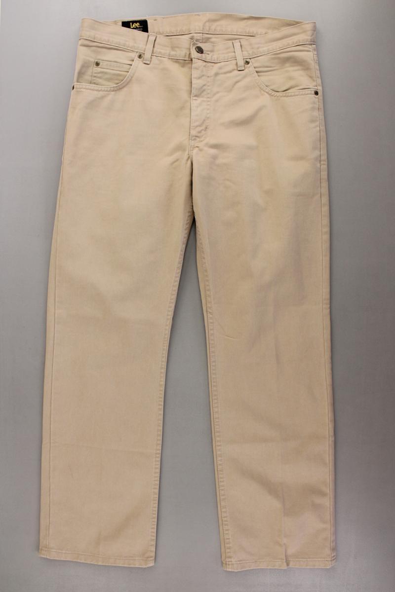 Lee Five-Pocket-Hose für Herren Gr. W36/L30 Modell Ranger braun aus Baumwolle