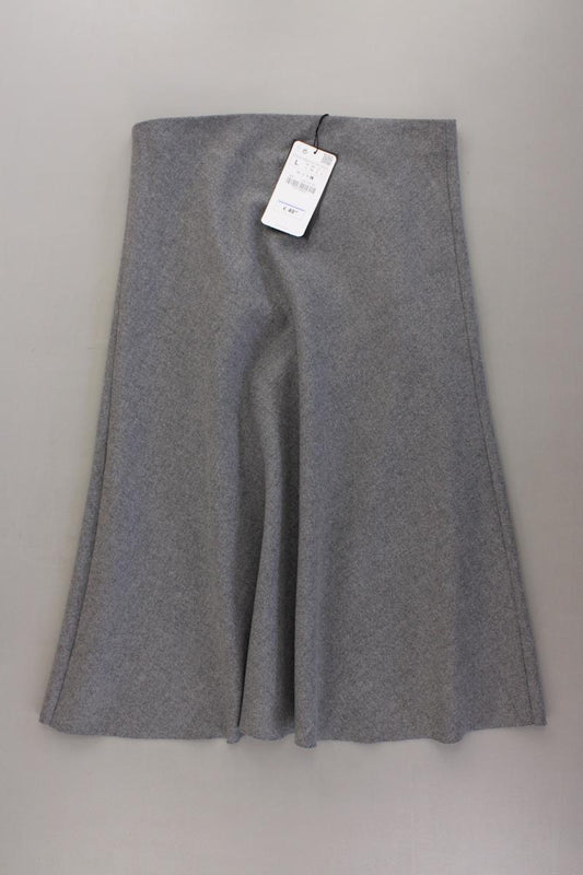 Zara Maxirock Gr. L neu mit Etikett Neupreis: 49,95€! grau aus Polyester
