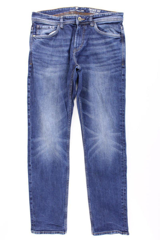 Tom Tailor Slim Jeans für Herren Gr. W32/L32 blau aus Baumwolle