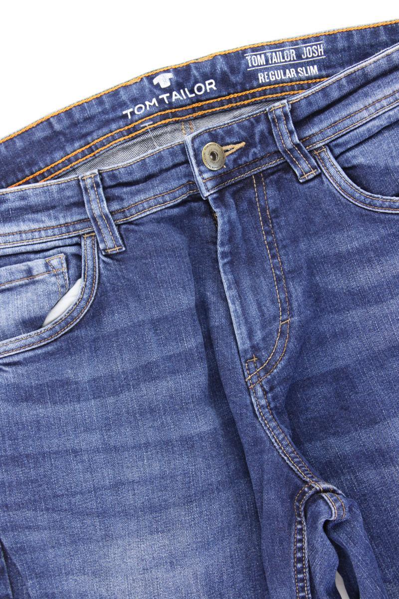 Tom Tailor Slim Jeans für Herren Gr. W32/L32 blau aus Baumwolle