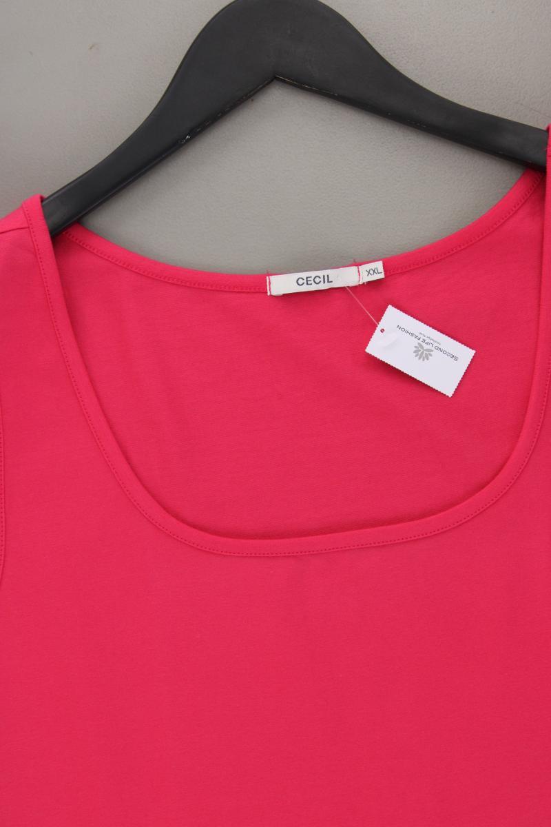 Cecil Trägertop Gr. XXL pink aus Baumwolle