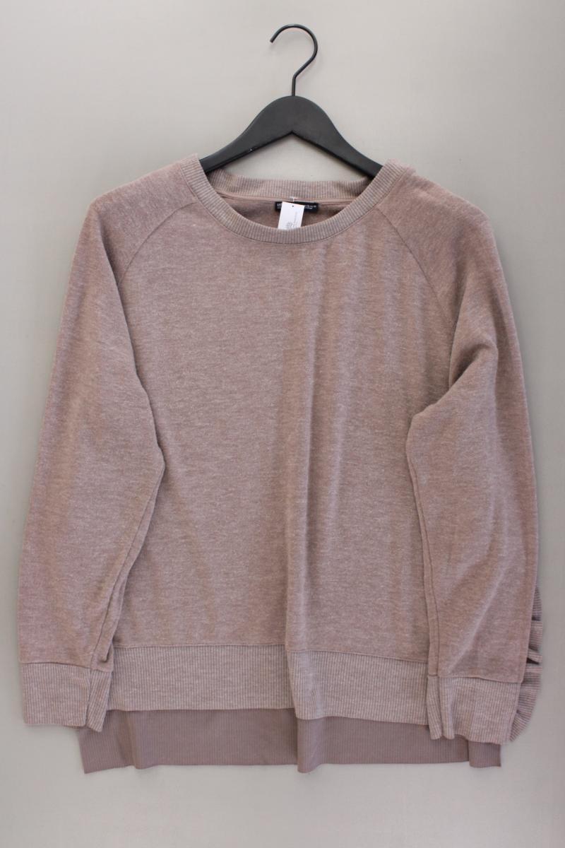 Zara Langarmpullover Gr. XL braun aus Polyester
