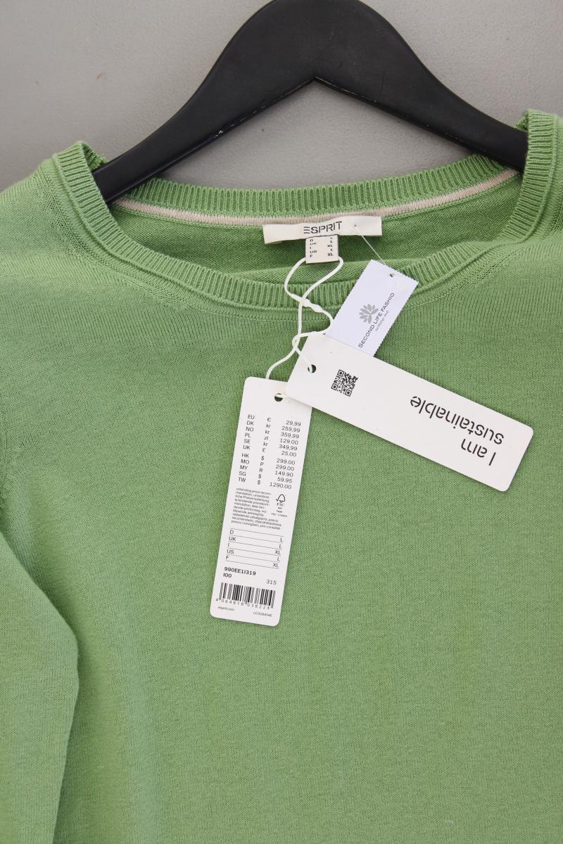 Esprit Feinstrickpullover Gr. L neu mit Etikett Neupreis: 29,99€! grün
