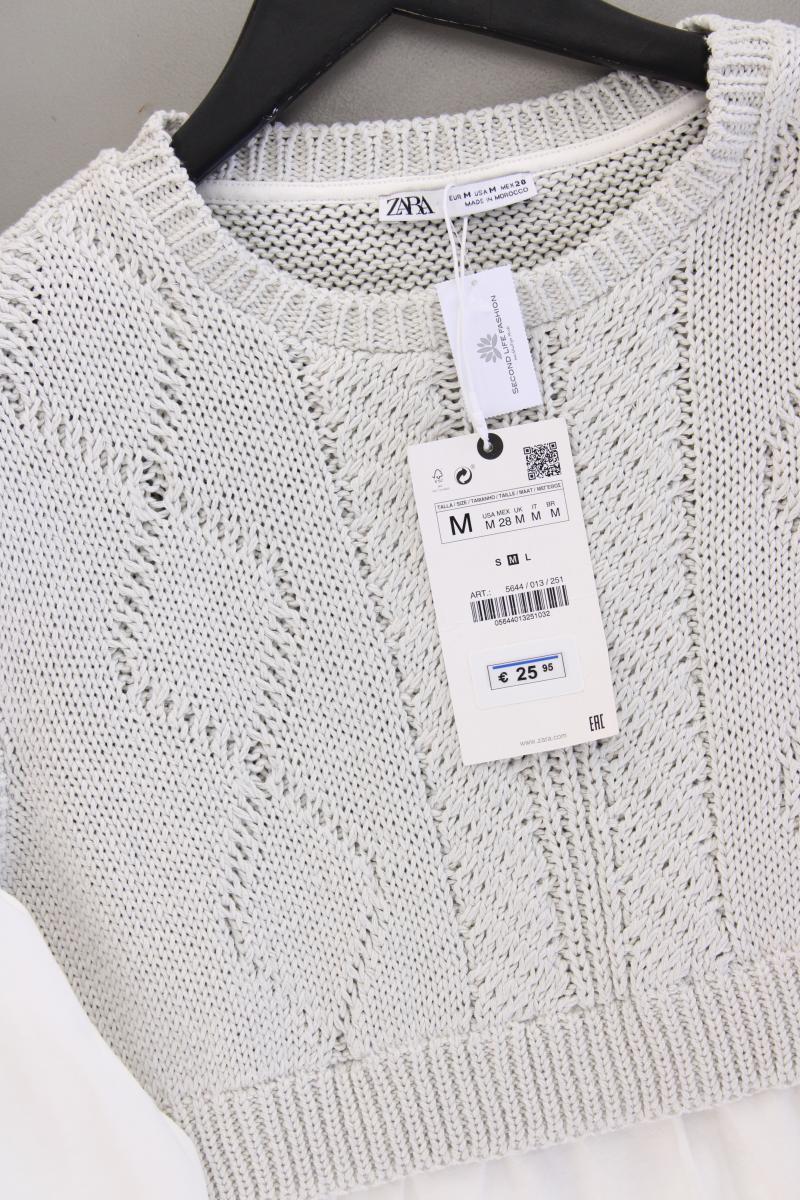 Zara Langarmpullover Gr. M neu mit Etikett Neupreis: 25,95€! creme aus Baumwolle