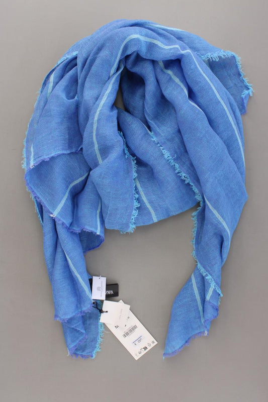 Zara Tuch gestreift neu mit Etikett Neupreis: 25,95€! blau aus Leinen