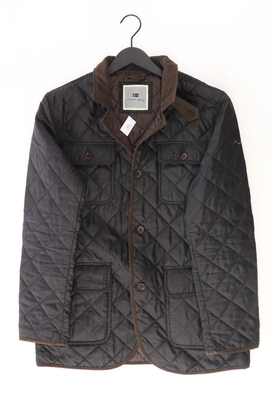 Christian Berg Steppjacke für Herren Gr. S braun aus Polyester