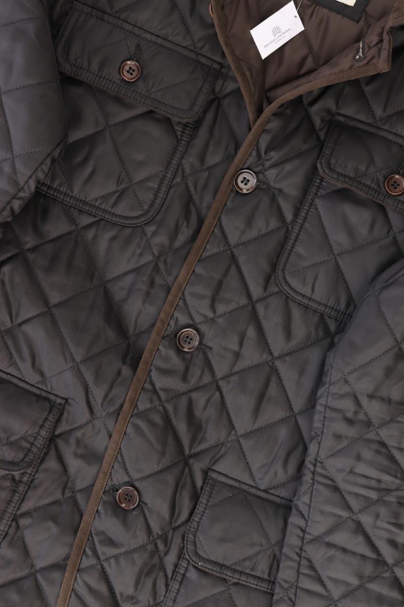 Christian Berg Steppjacke für Herren Gr. S braun aus Polyester