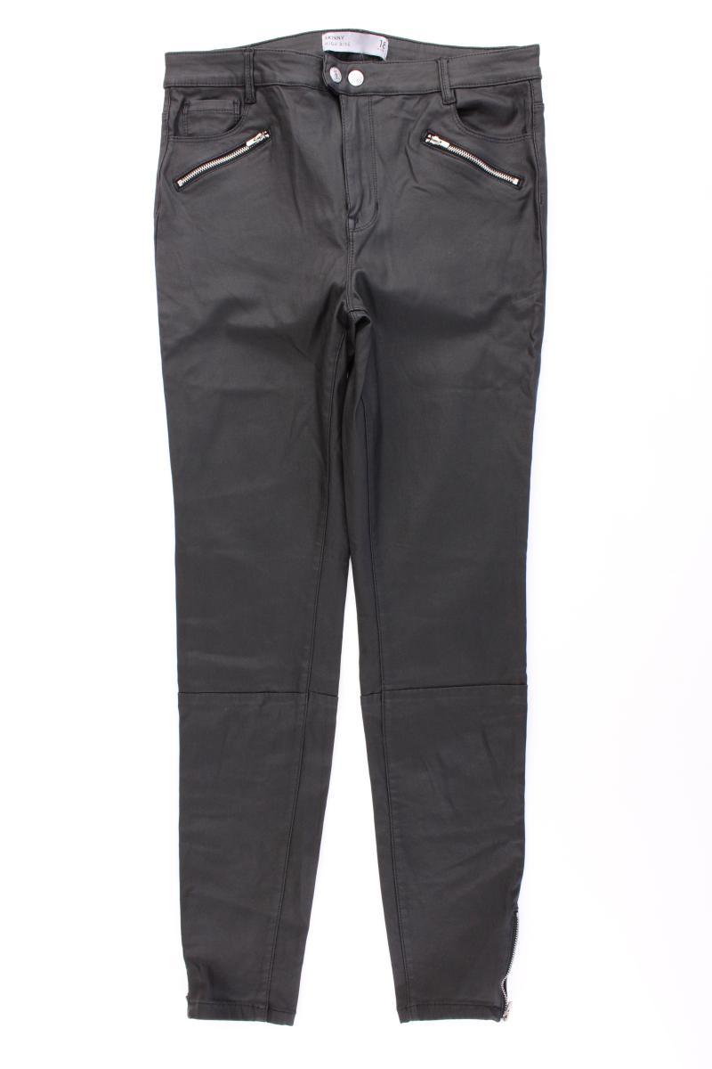 next Kunstlederhose Gr. 46 schwarz aus Viskose