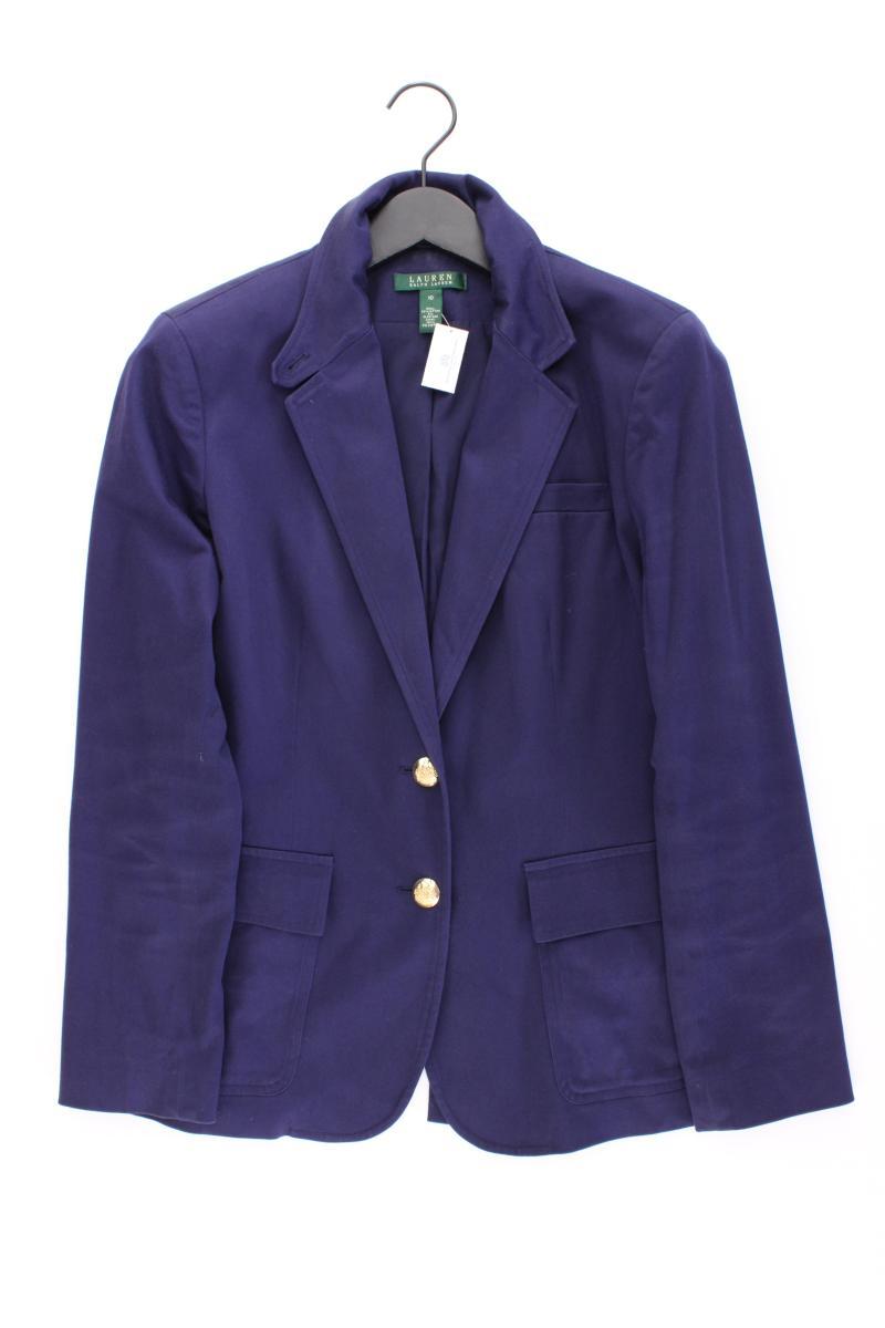 LAUREN Ralph Lauren Longblazer Gr. UK 10 (S) blau aus Baumwolle
