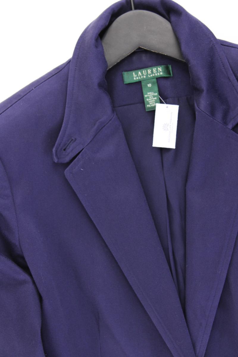 LAUREN Ralph Lauren Longblazer Gr. UK 10 (S) blau aus Baumwolle