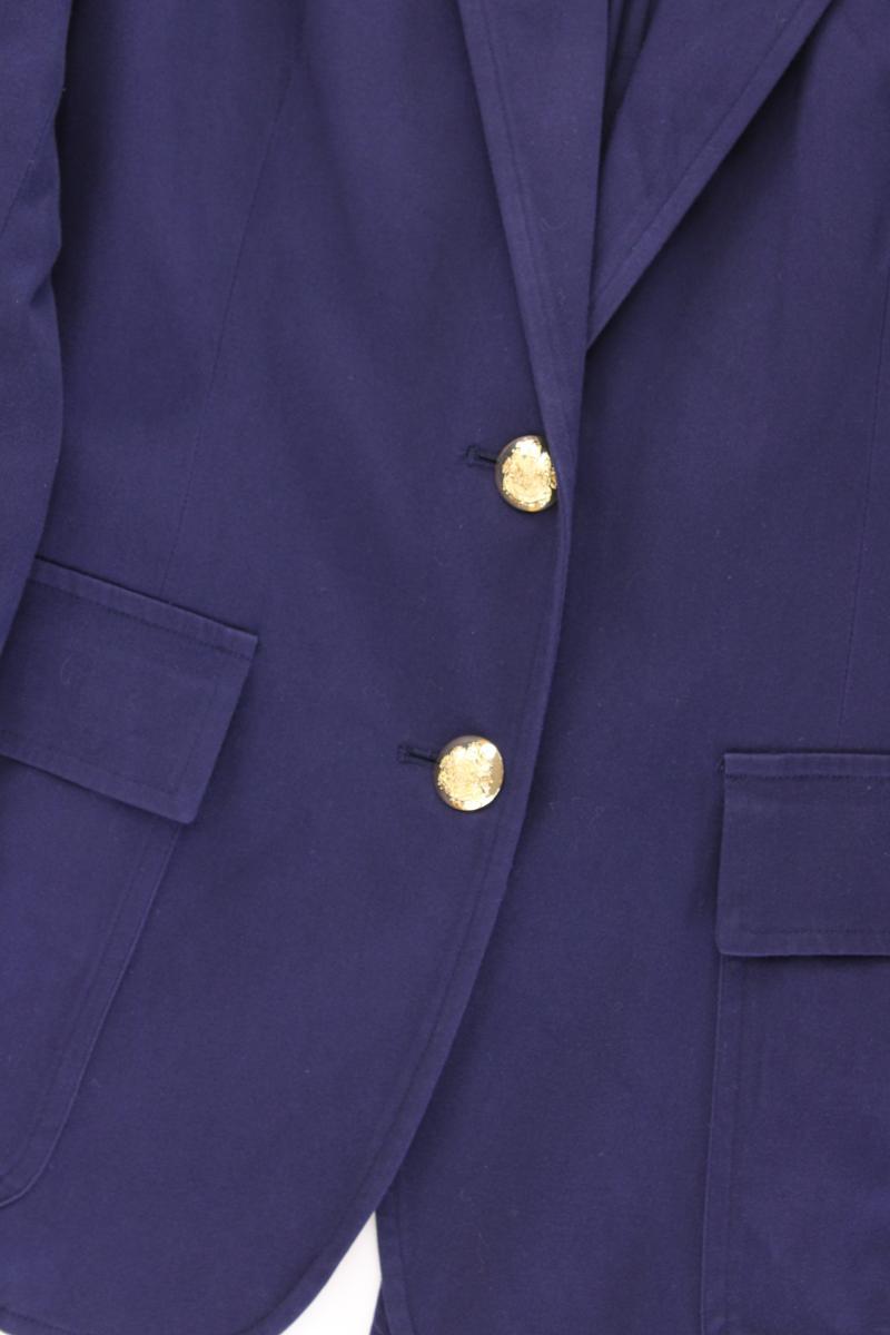 LAUREN Ralph Lauren Longblazer Gr. UK 10 (S) blau aus Baumwolle