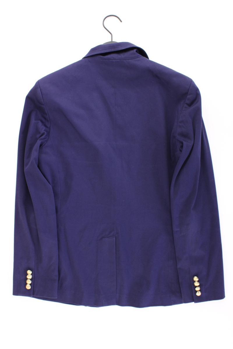 LAUREN Ralph Lauren Longblazer Gr. UK 10 (S) blau aus Baumwolle