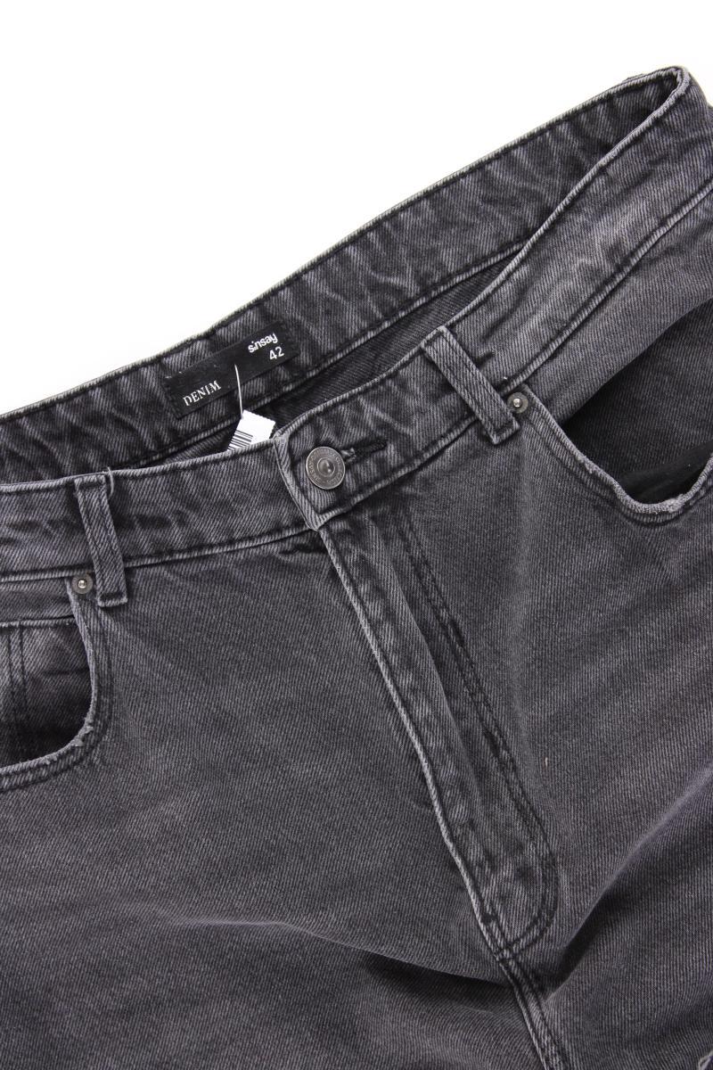 Second Hand Outfit Größe L mit NA-KD Grobstrickpullover in Gr. L und Halskette