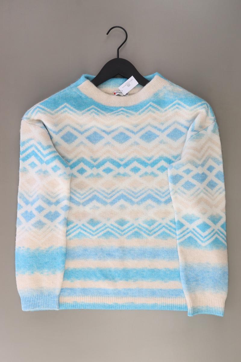 Street One Grobstrickpullover Gr. M mit Faire-Isle-Muster mehrfarbig