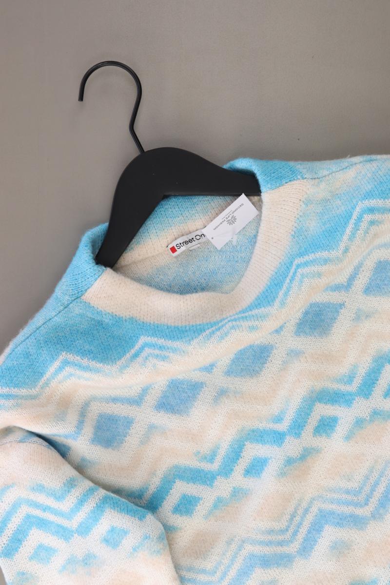 Street One Grobstrickpullover Gr. M mit Faire-Isle-Muster mehrfarbig