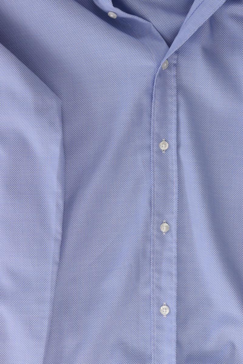 Hugo Boss Langarmhemd für Herren Gr. Hemdgröße 40 blau