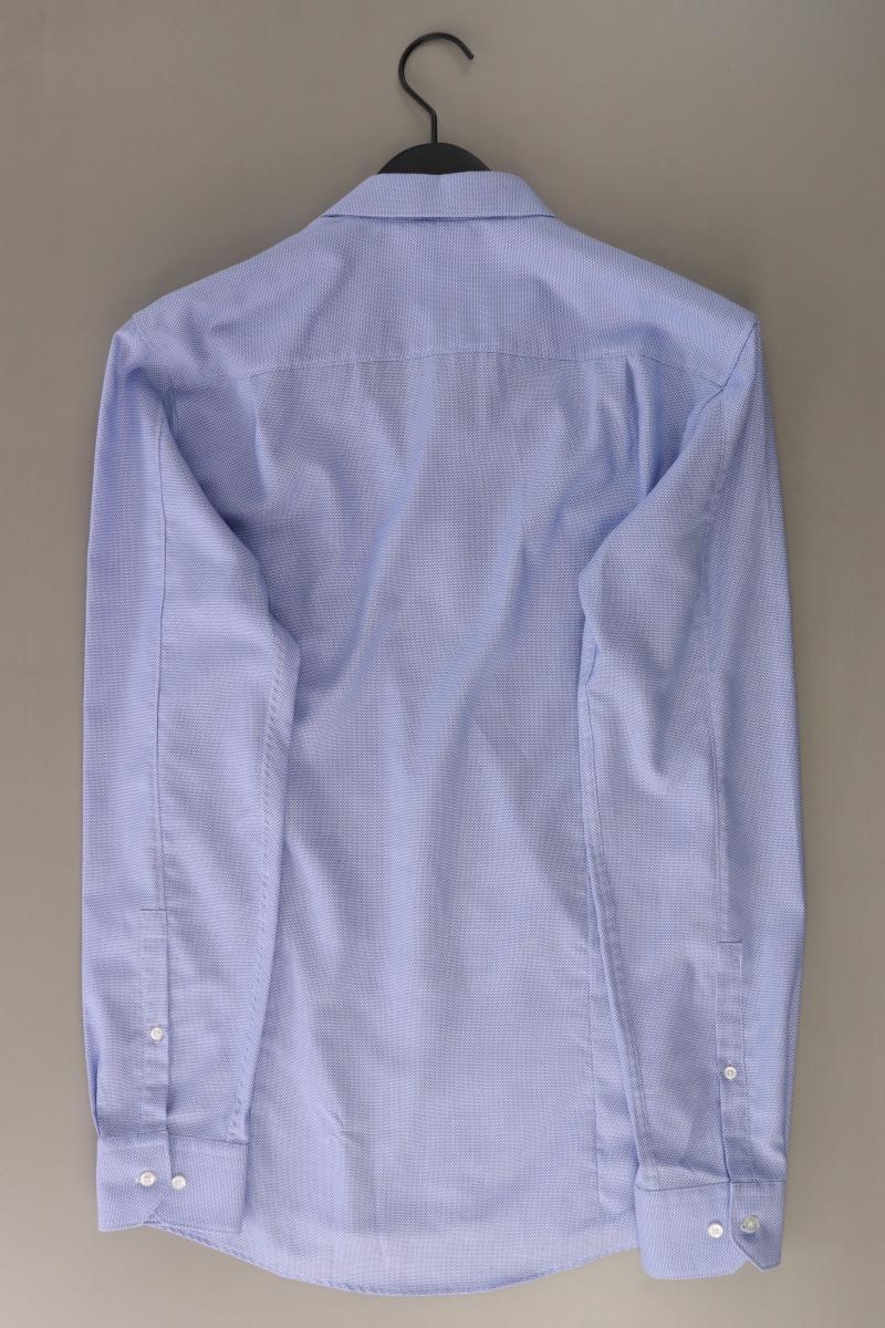 Hugo Boss Langarmhemd für Herren Gr. Hemdgröße 40 blau