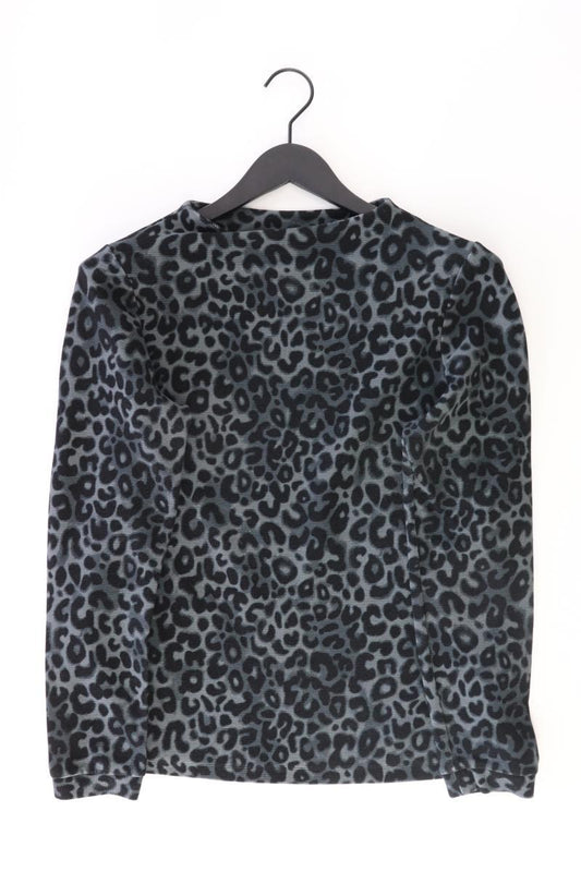 Street One Langarmpullover Gr. S mit Tierdruck grau