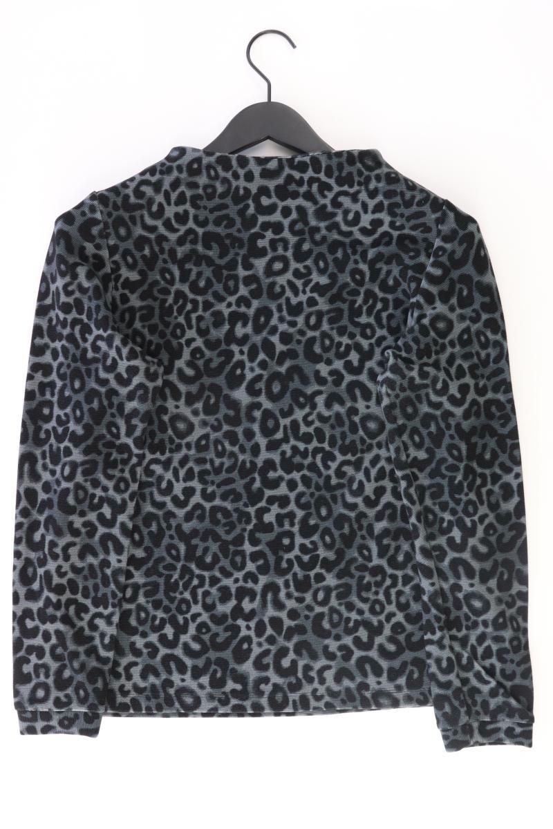 Street One Langarmpullover Gr. S mit Tierdruck grau