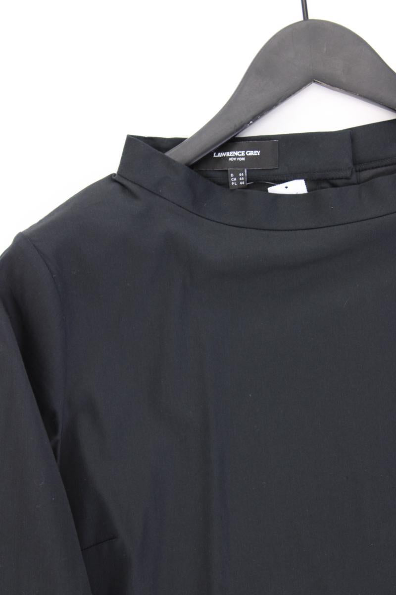 Lawrence Grey Langarmbluse Gr. 44 schwarz aus Baumwolle