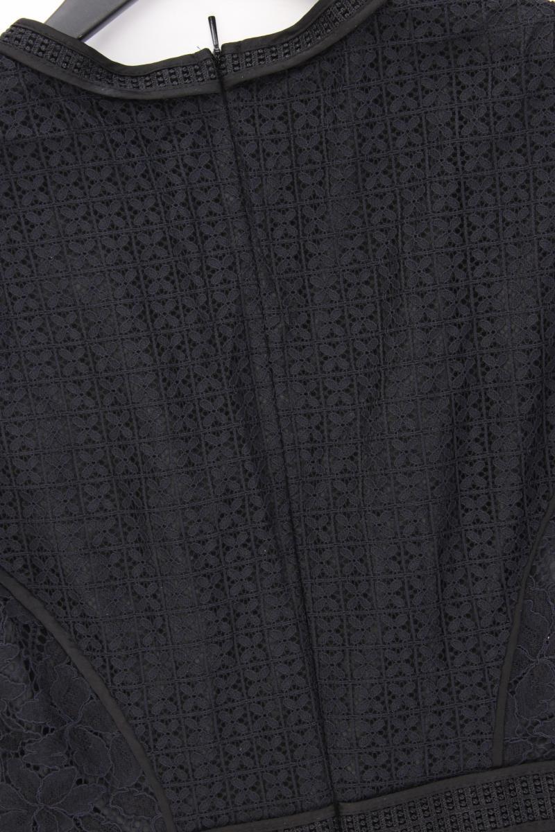 Mango Spitzenkleid Gr. L Ärmellos schwarz