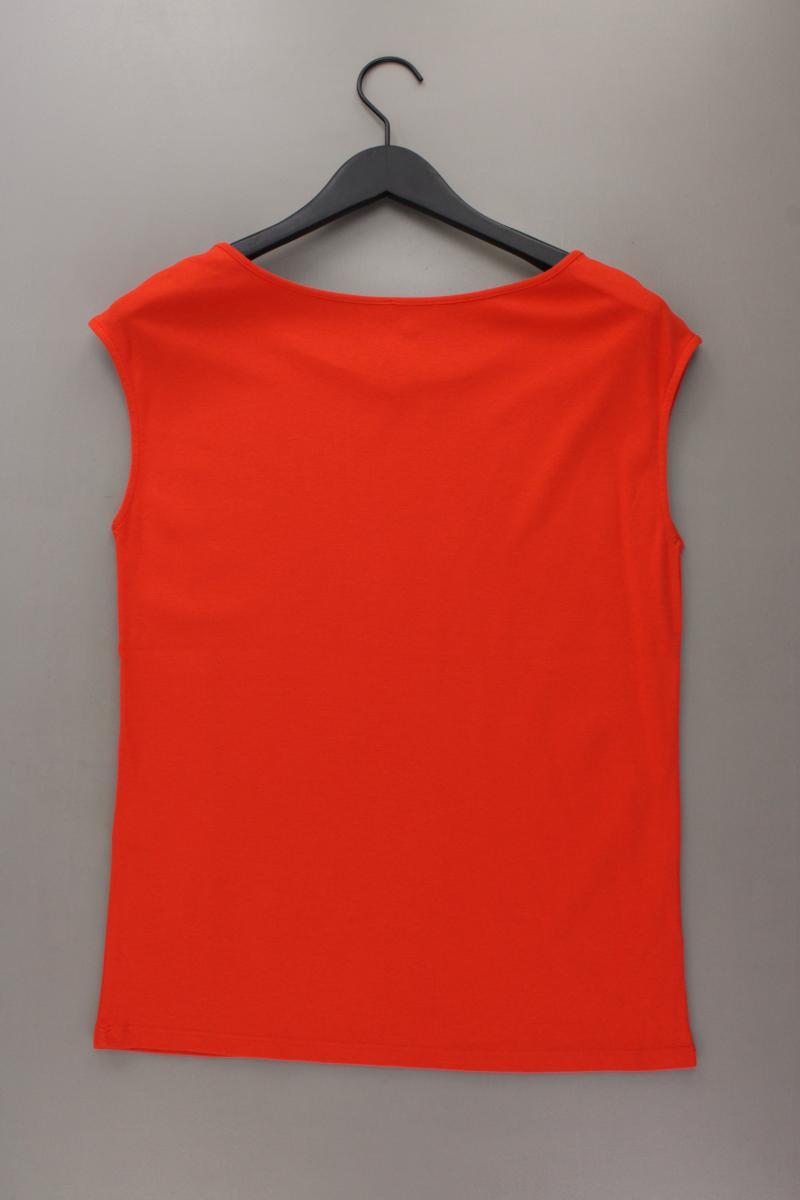 Street One T-Shirt Gr. 42 neuwertig Kurzarm orange aus Baumwolle