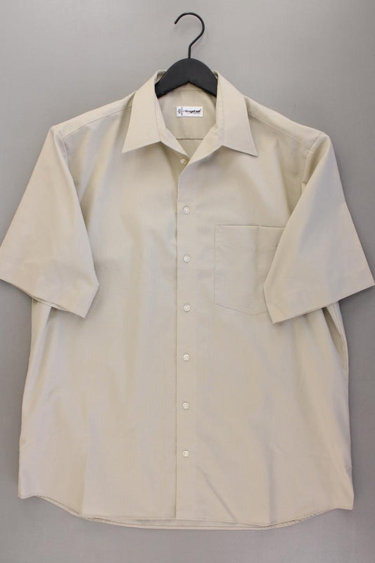 Walbusch Kurzarmhemd für Herren Gr. Hemdgröße 41 creme aus Baumwolle
