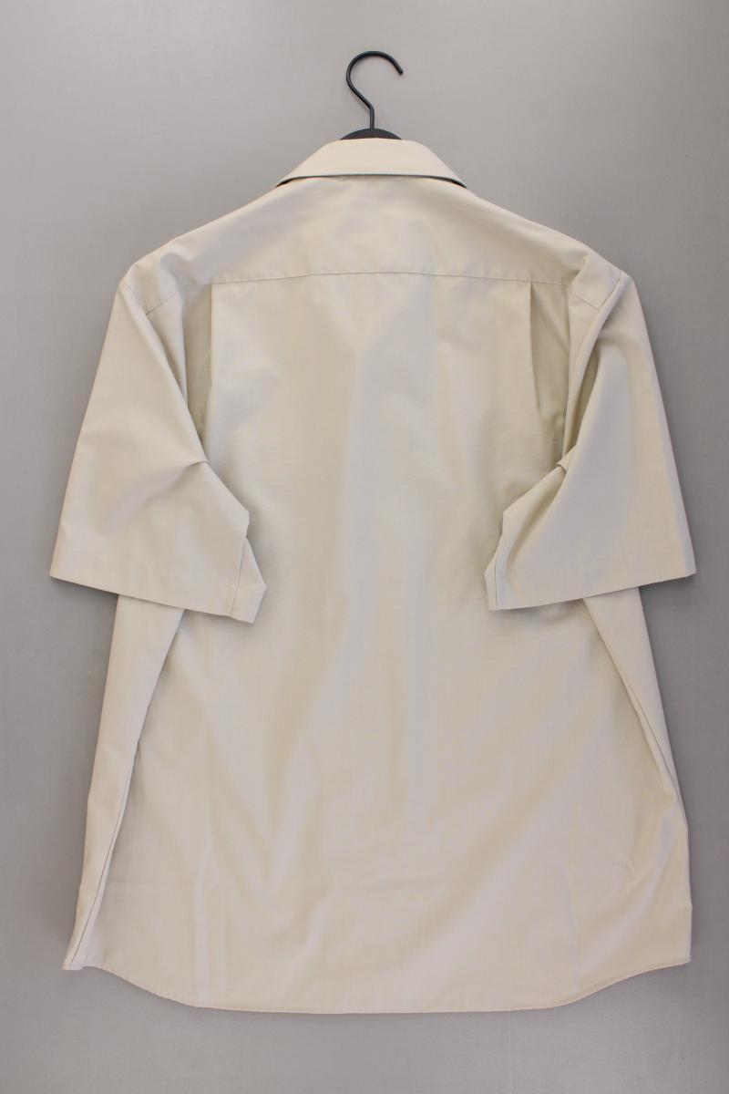 Walbusch Kurzarmhemd für Herren Gr. Hemdgröße 41 creme aus Baumwolle