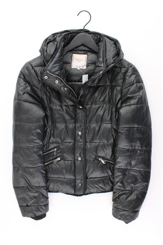 Zara Kapuzenjacke Gr. L schwarz aus Polyester